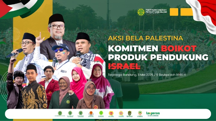 Aksi Bela Palestina, Persatuan Islam Kabupaten Lebak Mengajak Turun Aksi